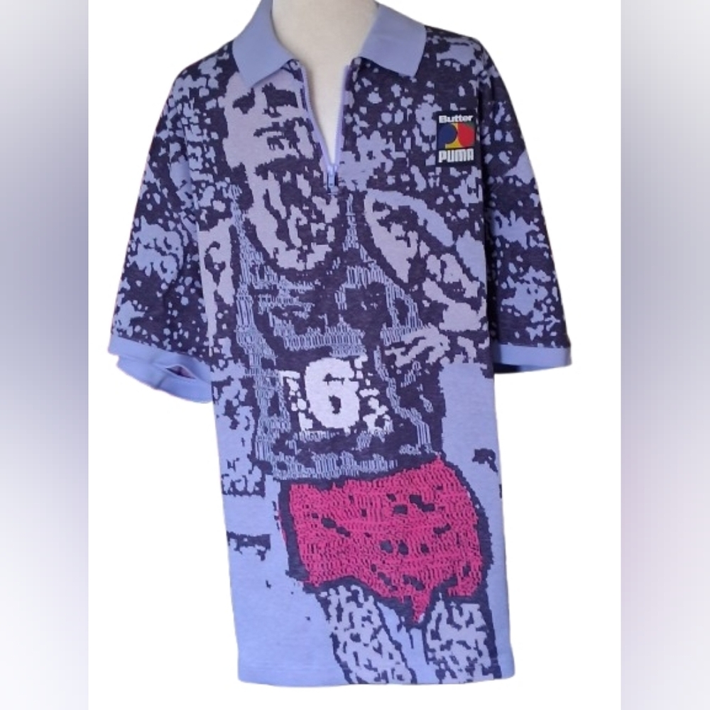 New "NWT" Men's Big & Tall, Puma X Butter Polo Shirt with Graphic Design XXL